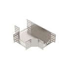 OBO - T-stuk kabelgoot TSTK KBGT110X200 RSTVR A2