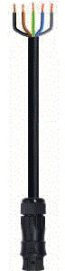 Wieland - Patchkabel inst.bare gebouwinstall. 96.454.1003.6