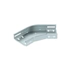 OBO - Bocht/hoekstuk kabelgoot BT 45 KBGT35X100 STL SV