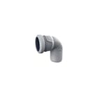 Wavin - AS+ Fitting met 2 aansluitingen Bocht 87 Lgr 50 M/S