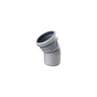 Wavin - AS+ Fitting met 2 aansluitingen Bocht 30 Lgr 75 M/S