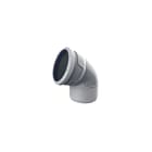 Wavin - AS+ Fitting met 2 aansluitingen Bocht 67 Lgr 110 M/S