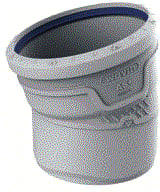 Wavin - AS+ Fitting met 2 aansluitingen bocht 15 lgr 160 m/s