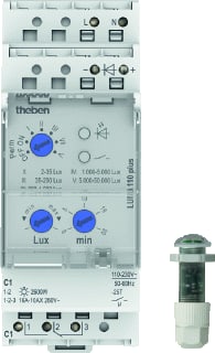 Theben - Schemerschakelaar voor DIN-rail Schemschak Analog Inbsens