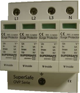 Supersafe - OVP 74 Netoverspanningsbeveiliging Ovp74-230-V-S