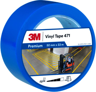 3M - 471 Zelfklevende tape Vinyltape Bl 50Mmx33M