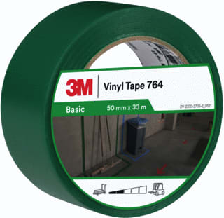 3M - 764 Zelfklevende tape Vinyltape Gr 50Mmx33M