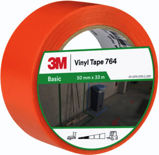 3M - 764 Zelfklevende tape Vinyltape Or 50Mmx33M