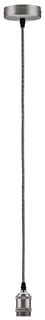 Paulmann - Pendelarmatuur pendant e27 2m textile