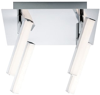 Paulmann - Downlight/spot/schijnwerper spotlight pole 4x4.2w chr