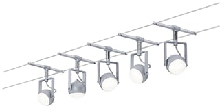 Paulmann - Laagspannings-kabelsysteem wire system orbled 5x4w c