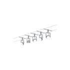 Paulmann - Laagspannings-kabelsysteem wire system orbled 5x4w c