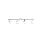 Paulmann - Downlight/spot/schijnwerper spotlight clear 4x4.3w wh
