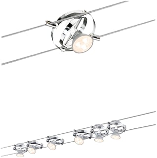 Paulmann - Laagspannings-kabelsysteem wire system cardan led 6x
