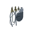Hansa - Mechanisch stuursysteem douche Compact 4G Inbdl Badrand