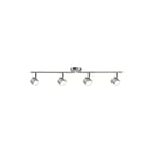 Paulmann - Downlight/spot/schijnwerper spotlight cubik 4x4w iron