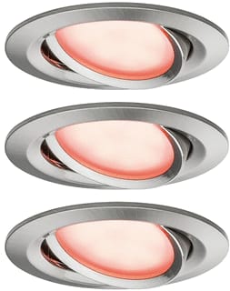 Paulmann - Downlight/spot/schijnwerper rl smartcoin ble set rgbw
