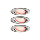 Paulmann - Downlight/spot/schijnwerper rl smartcoin ble set rgbw
