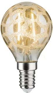 Paulmann - LED-lamp 2.5w drops krokoeis gold