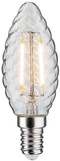 Paulmann - LED-lamp candle twisted 4.5w clear