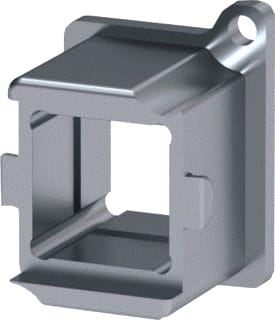 Radiall - RDC OCTIS Ronde (industrie) connector sfp/sfp+ receptac