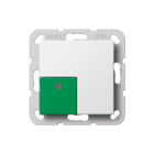 Gira - 834 Systeem 55 Miva schakelmateriaal Afstelknp Gn Zwg St55