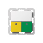 Gira - 834 MiVa Systeem 55 Miva schakelmateriaal Opr/Afsunitmiva Zwg St55