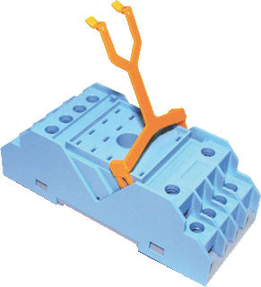 Comat Releco - Relaisvoet Aanslvoet S4-J Blauw 14P
