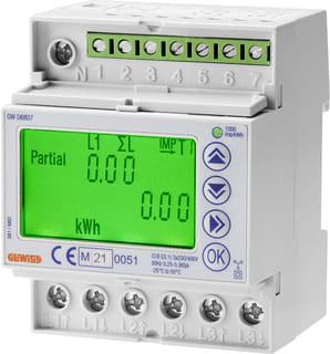 Gewiss - 90 AM Elektriciteitsmeter  gwd6804