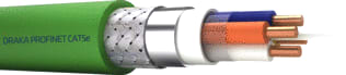 Draka - Data- en communicatiekabel BUS CAT5 GN 2X2X22/19 MT