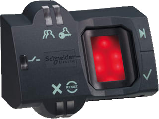 Schneider Electric Telemecanique - Harmony XB5 Keuzeschakelaar biometrschak 2pos kab2m