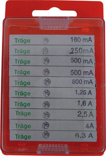 ESKA - Glaszekeringenassortimentsdoos Assds Kerm 5X20 Trg Br10