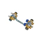 Henco - Hencofloor UFH-MD Verdeler voor hydronische circuits Mes. Verdeler Md 2Grps