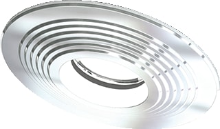 Norton - ORION Downlight/spot/schijnwerper inbarm orion 3w cw alu