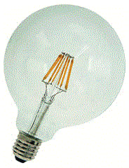 Bailey - LED-lamp Led G125 E27 240V8W 4200K