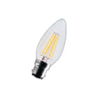 GE - LED-lamp bail led c35 fil 2.5w/827 b22d