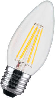 GE - LED-lamp bail led c35 fil 2.5w/827 e27