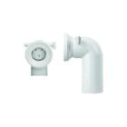 Sanit - Closetaansluitstuk Abu Closbocht110-90Gr M/Kl