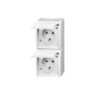 ABB Busch-Jaeger - Ocean Wandcontactdoos (WCD schakelmat.) Wcd Ra 2V 20-02Ew-54 Oce