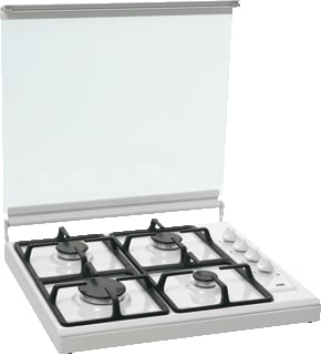 Etna - Kookplaat gaskookpl ekp 258v wit