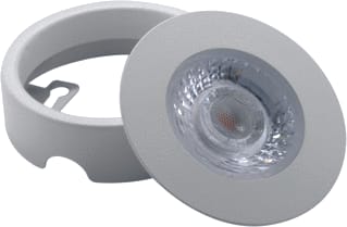 Interlight - Cabiled Mech. toebeh. verlichtingsarmatuur Opbouwring Wit