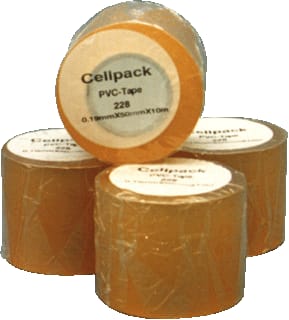 Cellpack - AMX Zelfklevende tape Wikkeltape Pvc Trnsp 50Mm