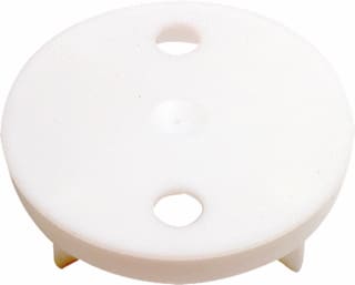 ABB - Hafobox DTR Deksel voor inbouwdoos wand/plafond Deksel Trac.Ronde Centr.Ds