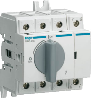 Hager - HAC Lastscheider 4P 63A Hac406
