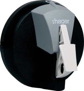 Hager - Lastscheider Deurkoppeling schakelaar Draaibediening Hzc010