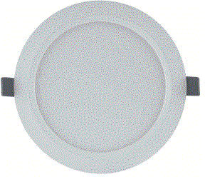 Ledvance - Downlight Slim Round Downlight/spot/schijnwerper Downl. Dn155 12W 4K
