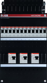 ABB - Hafonorm HAD Groepenkast, geassembleerd Inst. Kast Had343434-222