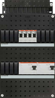 ABB - Hafonorm HAD Groepenkast, geassembleerd Installatiekast Had3232-44