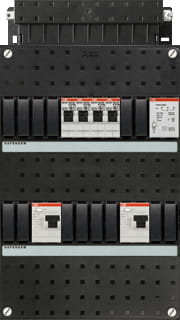 ABB - Hafonorm HAD Groepenkast, geassembleerd inst. kast had3232-22t
