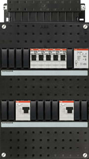 ABB - Hafonorm HAD Groepenkast, geassembleerd Inst. Kast Had3332-22T